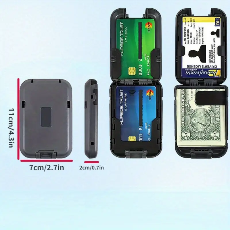 Carteira Anti Furto Safe com Bloqueio RFID